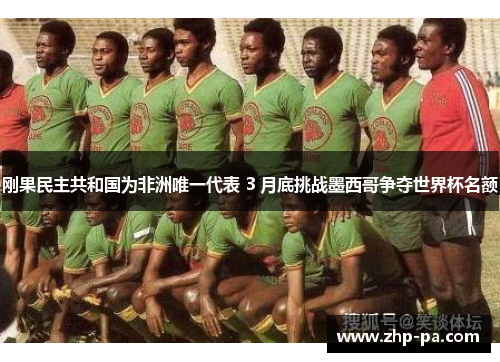 刚果民主共和国为非洲唯一代表 3 月底挑战墨西哥争夺世界杯名额